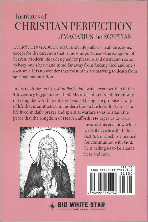 Institutes of Christian Perfection