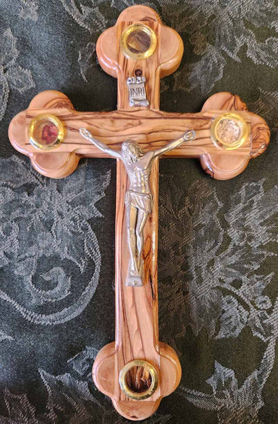 Olivewood Cross Budded 11 in