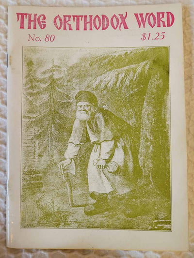 Orthodox Word 080 May-Jun 1978 RARE good2