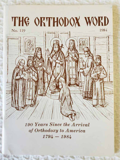 Orthodox Word 119 Nov-Dec 1984 RARE very good1