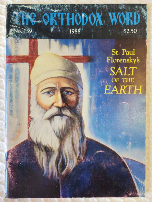 Orthodox Word 139 Mar-Apr 1988 RARE poor1