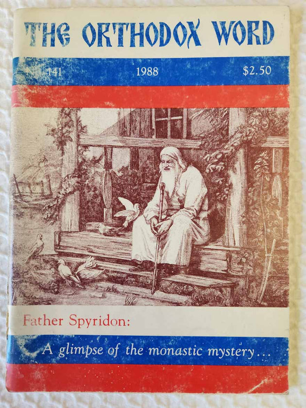 Orthodox Word 141 Jul-Aug 1988 RARE fair1