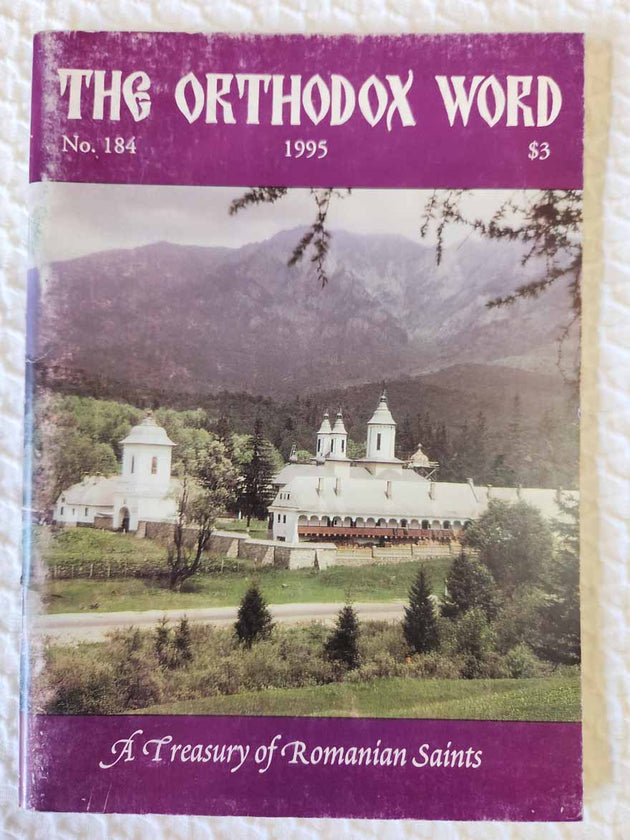 Orthodox Word 184 Sep-Oct 1995 RARE fair1