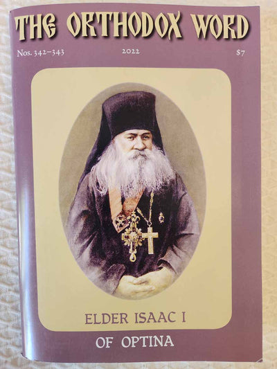 Orthodox Word 342-343 Jan-Apr 2022