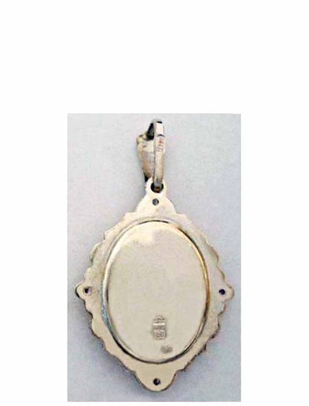 B500 Porcelain Christ Icon Pendant
