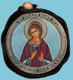 Arkady and Guardian Angel Round Two Sided Car Pendant Icon CP049