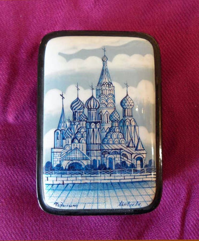 Lacquer Box Saint Basil Cathedral