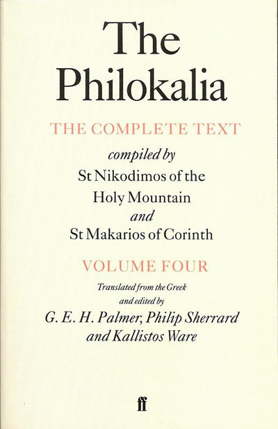 Philokalia Volume 4