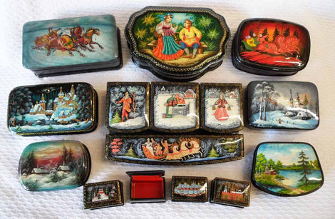 Russian Art Lacquer Boxes