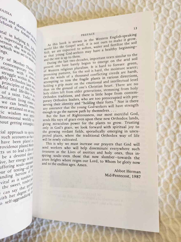 Abbess Thaisia rare book