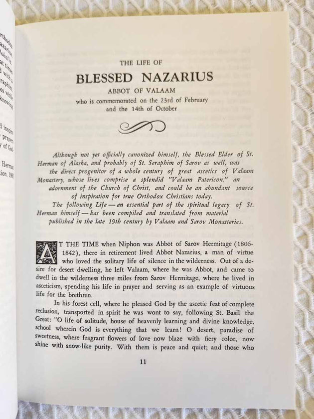 Abbot Nazarius LRP II RARE 1st Ed