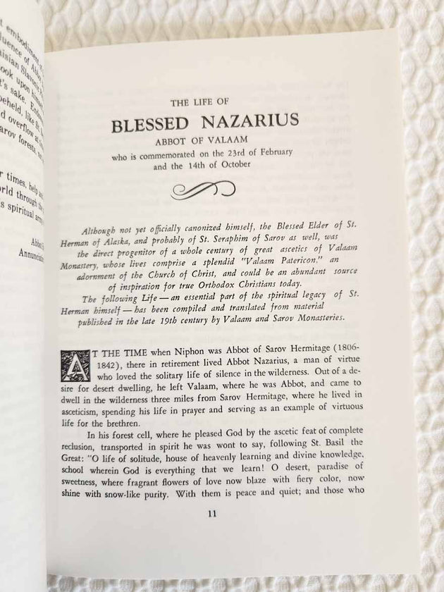 Abbot Nazarius LRP II RARE 1st Ed very good