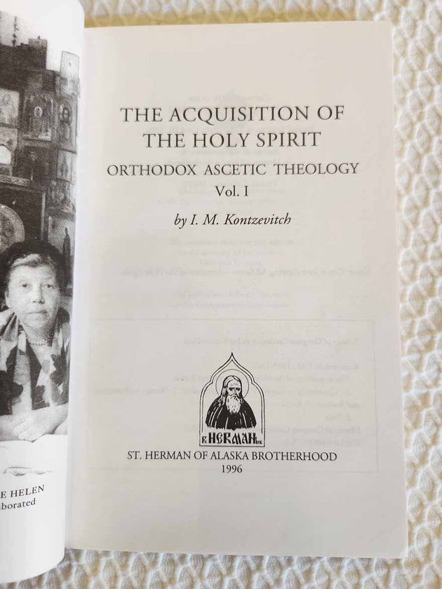 Acquisition of the Holy Spirit Vol 1 RARE good