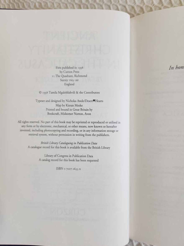 Ancient Christianity in the Caucasus rare