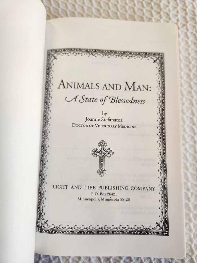 Animals and Man A State of Blessedness rare fair
