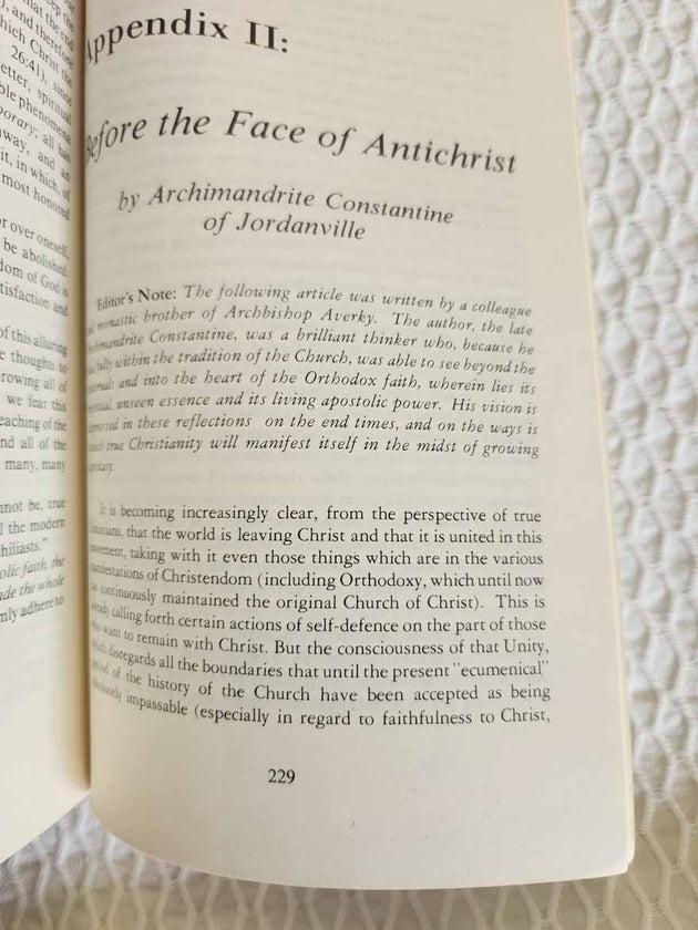 Apocalypse by Archbishop Averky Very Rare 1st Ed