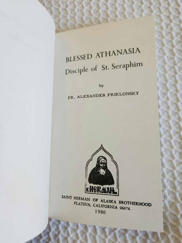 Blessed Athanasia 1st Ed very rare