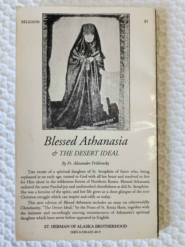 Blessed Athanasia 2nd Ed rare