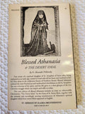 Blessed Athanasia 2nd Ed rare book fair to good