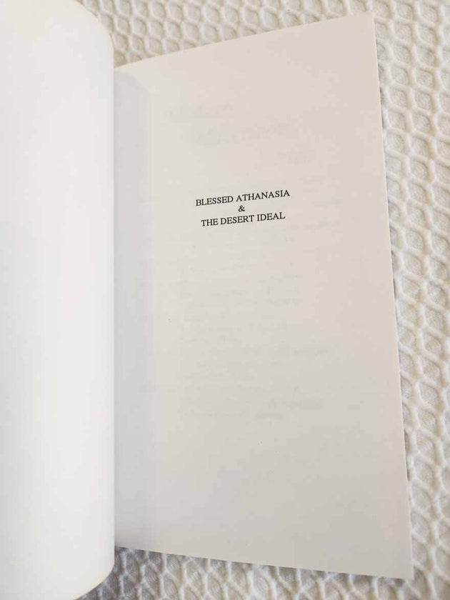 Blessed Athanasia 2nd Ed rare book vg