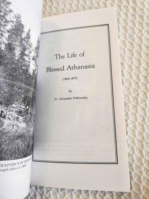 Blessed Athanasia 2nd Ed rare book vg