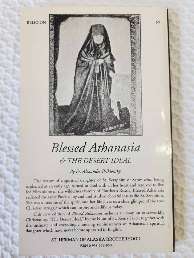 Blessed Athanasia 2nd Ed rare book vg