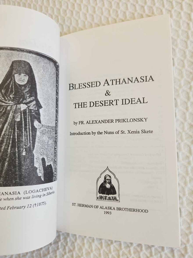 Blessed Athanasia 2nd Ed rare book vg
