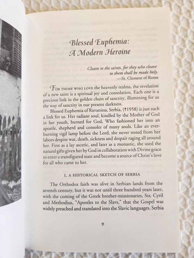 Blessed Euphemia of Serbia rare book