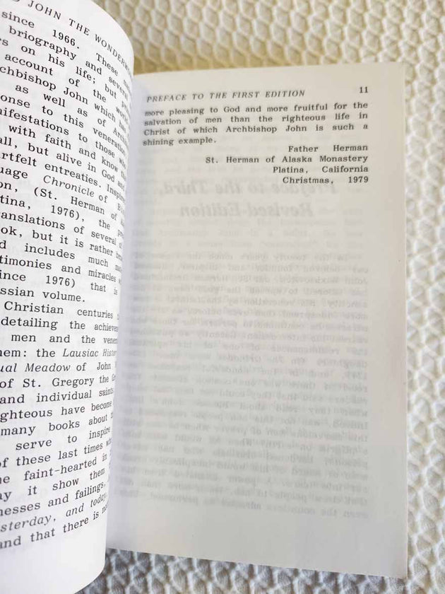 Blessed John the Wonderworker 2nd Printing Rare