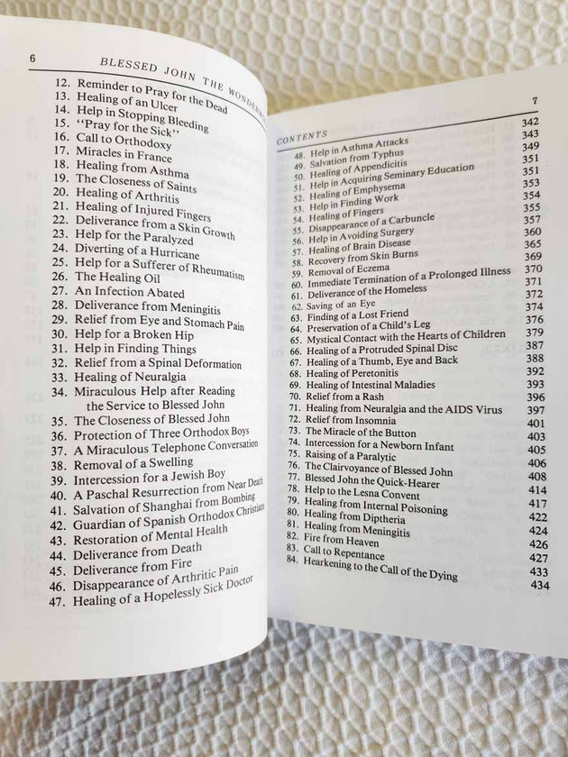 Blessed John the Wonderworker 2nd Printing Rare