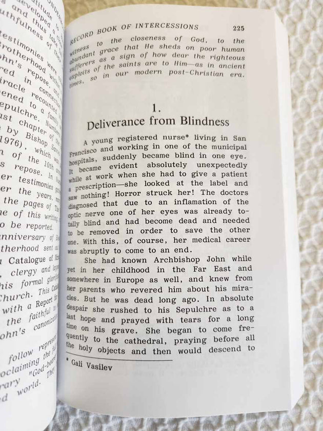 Blessed John the Wonderworker 2nd Printing Rare