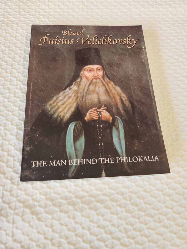 Blessed Paisius Velichkovsky softcover Rare vg