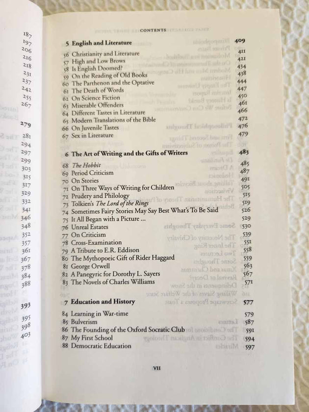 C.S.Lewis Essay Collection and Other Short Pieces rare