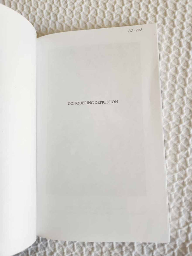 Conquering Depression rare book