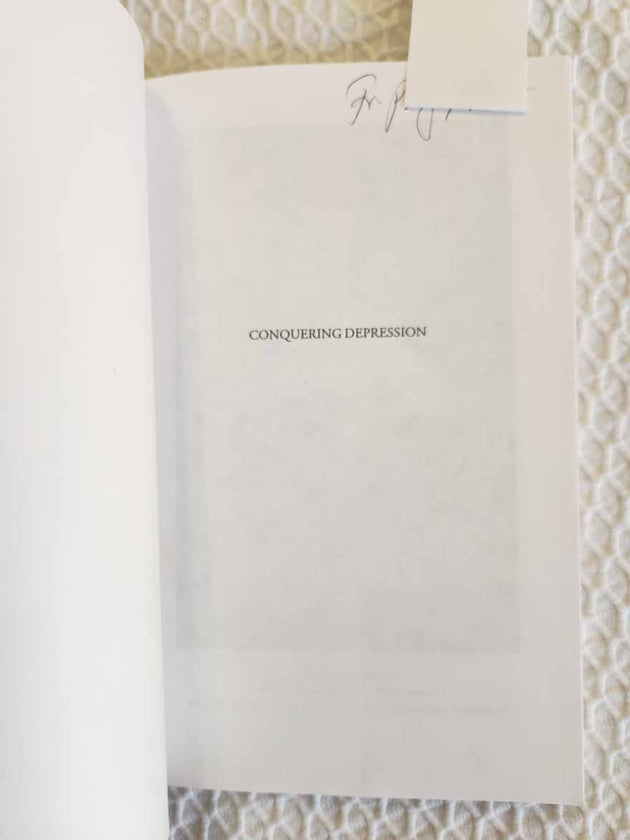 Conquering Depression rare book