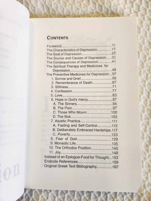 Depression A Spiritual Guide used copy