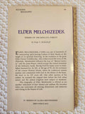 Elder Melchizedek Hermit rare book