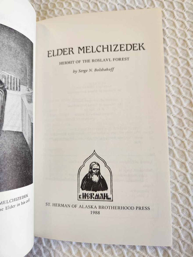 Elder Melchizedek Hermit rare book