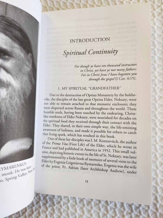 Elder Nektary of Optina rare book NEW