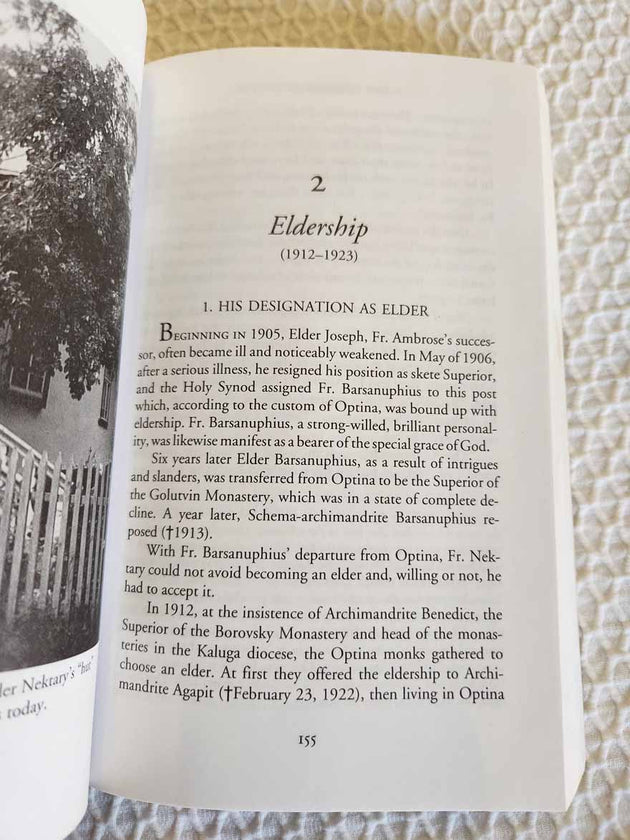 Elder Nektary of Optina rare book good