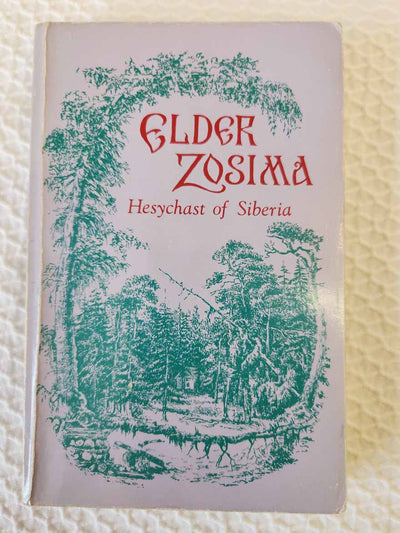 Elder Zosima Hesychast of Siberia Rare Book