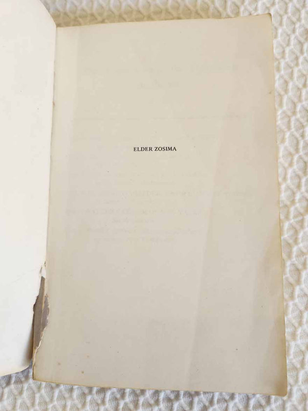 Elder Zosima Hesychast of Siberia Rare torn