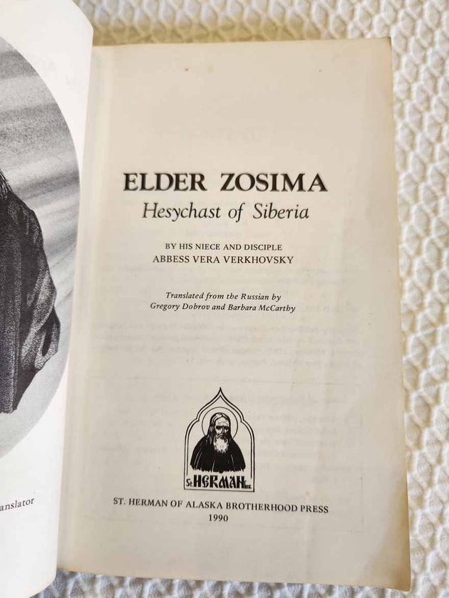 Elder Zosima Hesychast of Siberia Rare torn