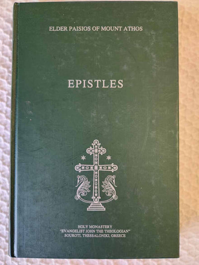 Epistles Elder Paisios of Mount Athos rare