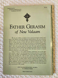 Father Gerasim of New Valaam rare book