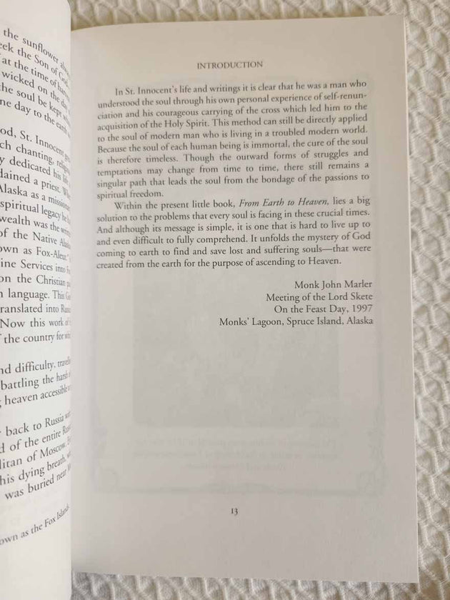 From Earth to Heaven rare book VG