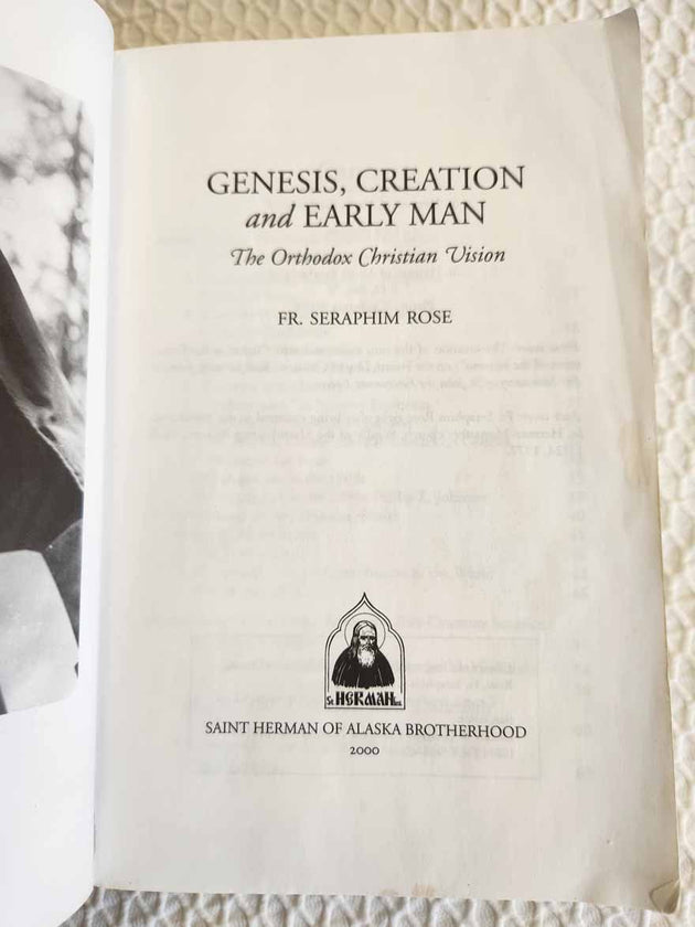 Genesis Creation Early Man RARE 1st Ed fair