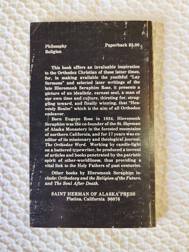 Heavenly Realm Seraphim Rose VERY RARE fair signedFrH