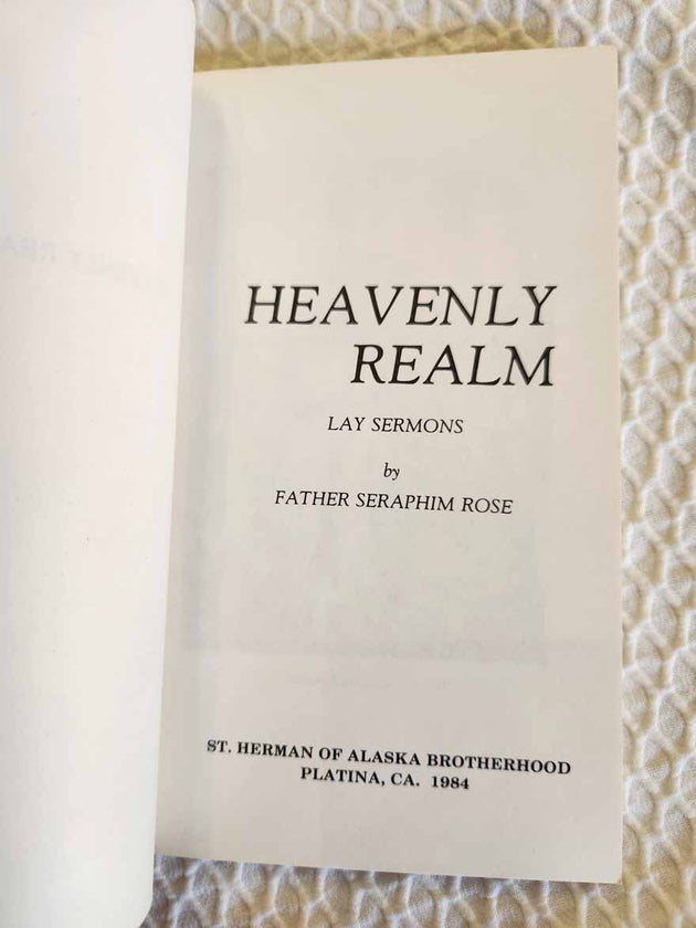 Heavenly Realm Seraphim Rose VERY RARE good