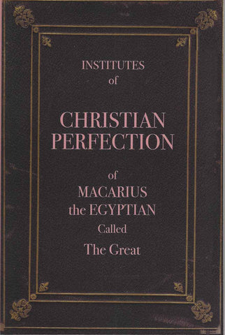 Institutes of Christian Perfection